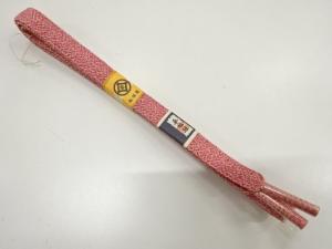未使用品　正絹　手組帯締め